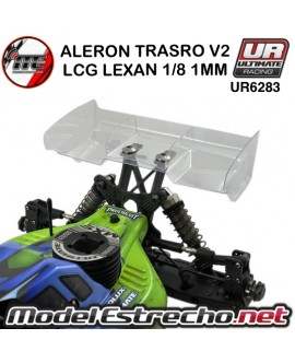 ALERON TRASERO V2 LCG LEXAN 1/8  1mm ( 2U.)

Ref: UR6283