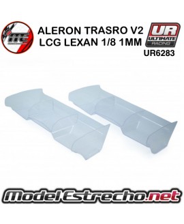 ALERON TRASERO V2 LCG LEXAN 1/8  1mm ( 2U.)

Ref: UR6283