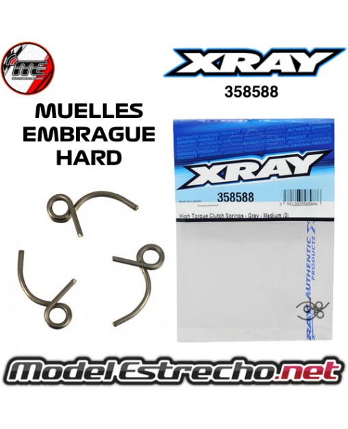 MUELLES DE EMBRAGUE HARD XRAY (3U.)

Ref: 358588