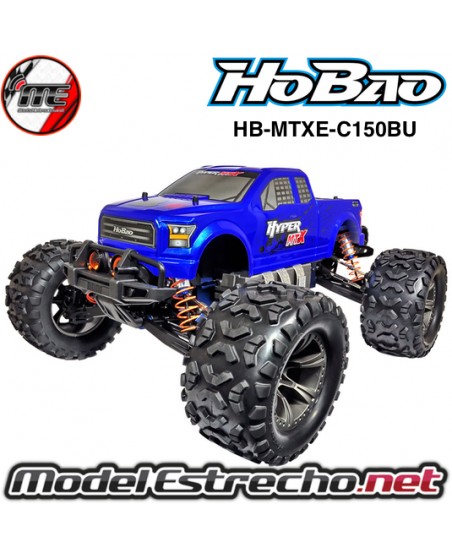 HOBAO HYPER MTXE MONSTER TRUCK 150A 6s RTR AZUL