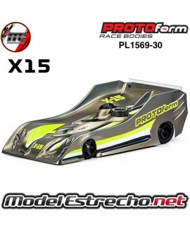 CARROCERIA PROTOFORM X15 BODY FOR 1/8 ON ROAD

Ref: PL1569-30