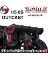 ARRMA OUTCAST 1/5 4X4 8S BLX EXB STUN TRUCK BRUHLESS RTR ARA5810V2T1