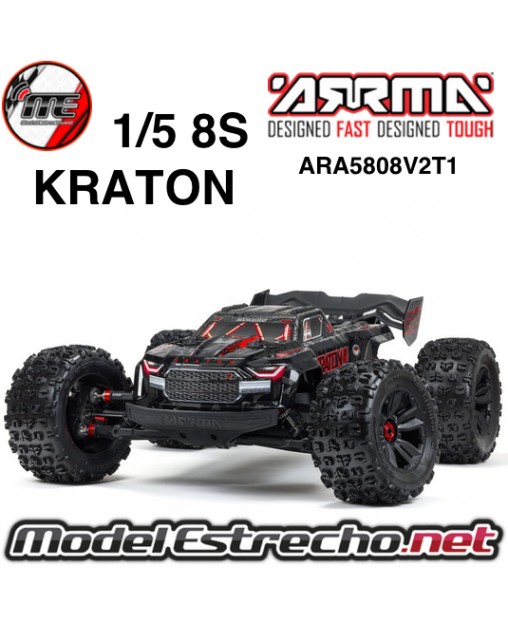 ARRMA KRATON 1/5 4X4 8S BLX EXB MONSTER TRUCK BRUHLESS RTR ARA5808V2T1