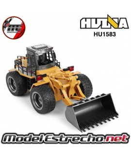 BULLDOZER RETROEXCAVADORA HUINA 1583 1/14 METALICA 2,4Ghz

Ref: HU1583