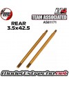 VASTAGOS AMORTIGUADOR TRASERO ASSOCIATED RC8B3.1  3.5x39.5