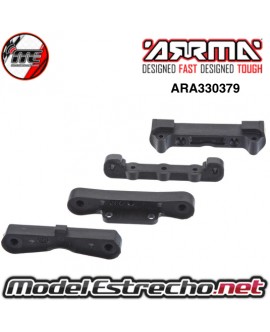 SUSPENSION COMPOSITE MOUNT SET ARRMA

Ref: ARA330379