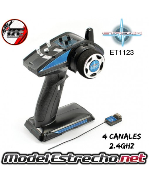 EMISORA ETRONIX PULSE 3X4G 2.4Ghz FHSS WHEEL RADIO SYSTEM

Ref: ET1123