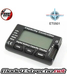 COMPROBADOR DE BATERIA LIPO/LIFE ETRONIX

Ref: ET0501