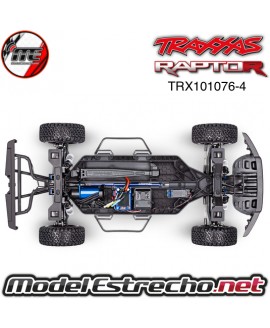 FORD F-150 RAPTOR R 4X4 ESCALA 1/10 TRUCK CON TQI AZUL TRX101076