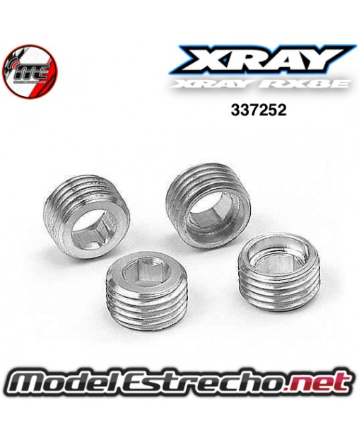 ALUMINIO ADJUSTING NUT M10x1 XRAY (4U.) 337252