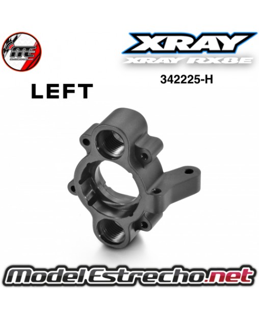 EXTRA ECCENTRIC STEERING BLOCK FOR AERO DISC LEFT XRAY 342225-H