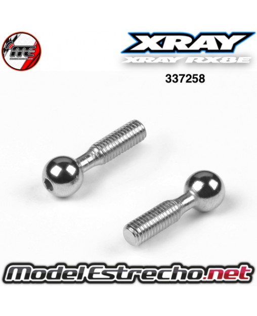 PIVOT BALL 8.4mm 3.3 L 25 HUDY SPRING STELL XRAY (2U.) 337258