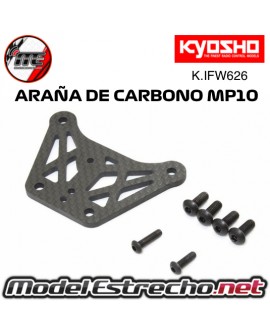 copy of SOPORTES DELANTEROS KYOSHO INFERNO MP9-MP10 ALUMINIO 22 Deg.