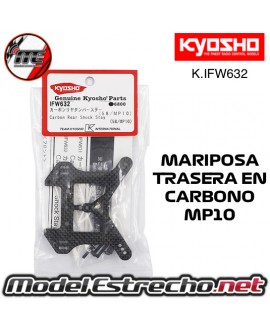 MARIPOSA TRASERA EN CARBONO KYOSHO INFERNO MP10

Ref: IFW632