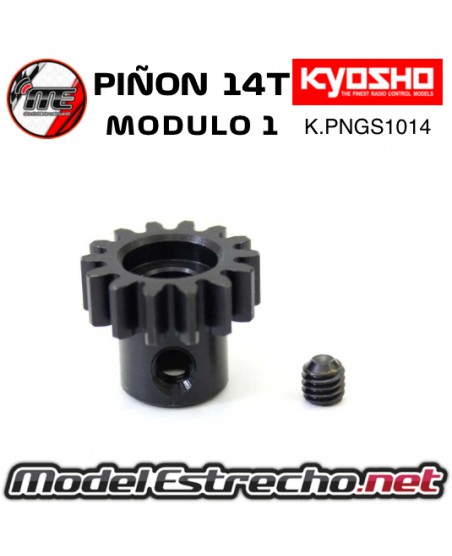 PIÑON 14T MODULO 1 EJE DE 5mm KYOSHO