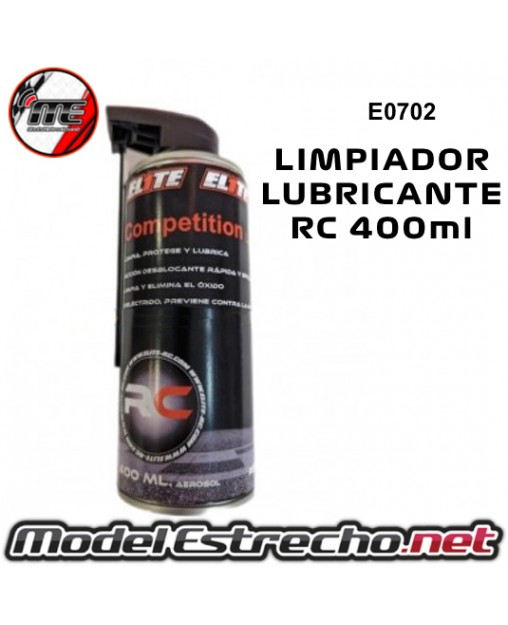 LIMPIADOR LUBRICANTE ELITE RC 400ml