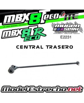 PALIER CENTRAL TRASERO MUGEN MBX8TR TRUGGY

Ref: E2231