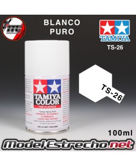 TS-26 SPRAY BLANCO PURO 100ml TAMIYA PLASTICO

Ref: TS-26