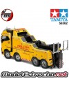 TAMIYA VOLVO FH16 GLOBETROTTER 750 8X4 GRUA CAMIONES