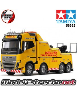TAMIYA VOLVO FH16 GLOBETROTTER 750 8X4 GRUA CAMIONES