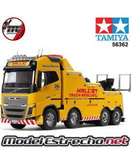 TAMIYA VOLVO FH16 GLOBETROTTER 750 8X4 GRUA CAMIONES

Ref: 56362