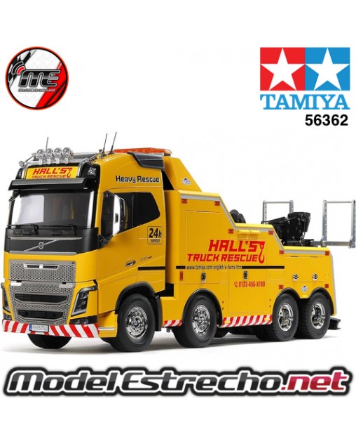 TAMIYA VOLVO FH16 GLOBETROTTER 750 8X4 GRUA CAMIONES