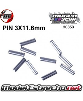 PIN CARDAN 3x11.6mm DEL/TRAS MRX-5 MUGEN (10u.)