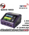 CARGADOR SKYRC BALANCEADOR Q200 NEO LIPO 1-6S 10A 200W AC 4 SALIDAS
