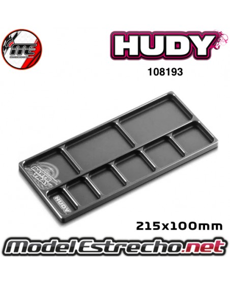 HUDY ALUMINIO PARTS TRAY LARGE 215x100mm