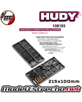 HUDY ALUMINIO PARTS TRAY LARGE 215x100mm