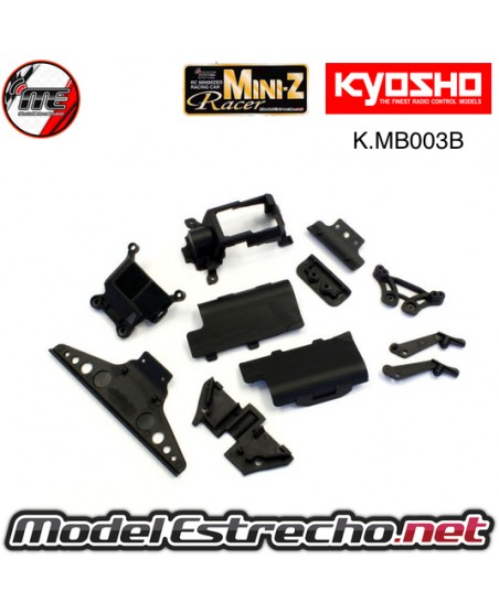 SOPORTE BATERIA, PARACHOQUE DELANTERO KYOSHO MINI-Z BUGGY K.MB003B