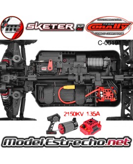 TEAM CORALLY SKETER XL4S MONTER TRUCK EP RTR BRUSHLESS POWER 4S
