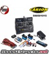 EMISORA CARASON REFLEX STICK TRUCK SET 2.4Ghz 6 CANALES ( LUCES, SERVOS,BATERIA, CARGADOR, MOTOR,ETC ) 500501015