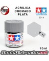 ACRILICO X-11 CROMADO PLATA 23ml