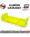 ALERON TRASERO PLASTICO 1/8 BUGGY AMARILLO ULTIMATE  UR6501-Y