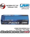 BATEREIA LRP 2S 7.6v. 7400MAH 135C GRAPHENE-4 HV LRP431276