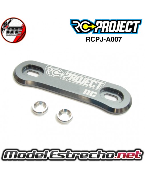 PLACA SOPORTE ALERON RCPROJECT GRIS RCPJ-A007
