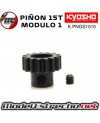 PIÑON 15T MODULO 1 EJE DE 5mm KYOSHO K.PNGS1015
