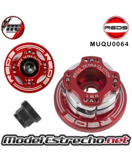EMBRAGUE REDS RACING QUATTRO V3 AJUSTABLE 4 MAZAS ALUMINIO MAS CAMPANA 13T, TORNILLO DE TITANIO Y RODAMIENTOS

Ref: MUQU0081