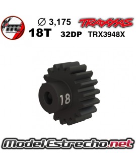 PIÑON DE ACERO 18T 32 DP TRAXXAS 3948X