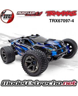 TRAXXAS RUSTLER 4x4 ULTIMATE AZUL