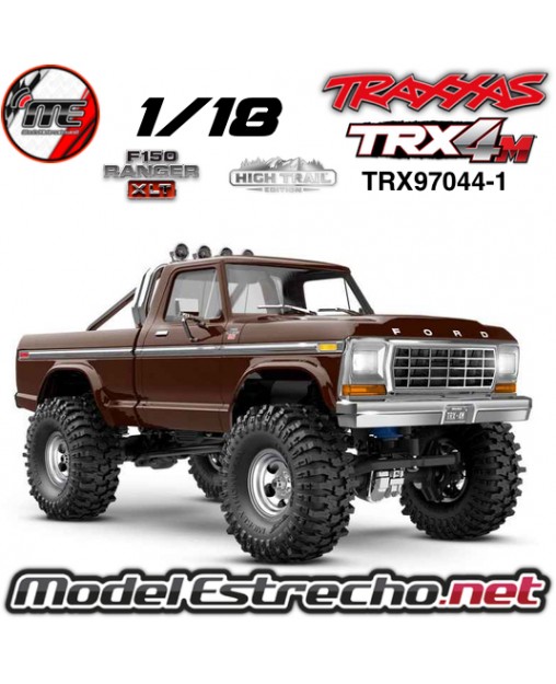 TRAXXAS TRX4M 1/18 FORD F-150 HIGH TRIAL EDITION BROWN  Ref: TRX97044-1BRWN