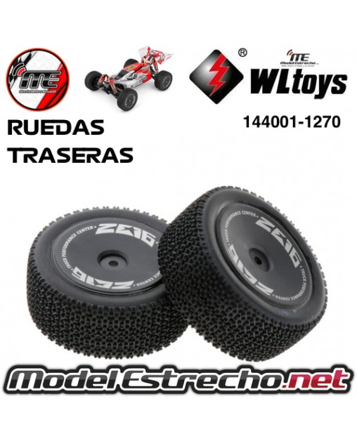 RUEDAS TRASERAS 144001 (2U.) 144001-1270