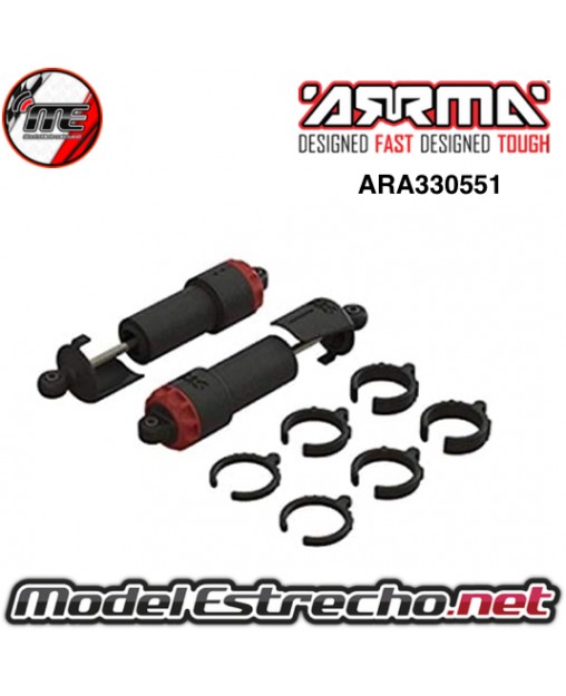 JUEGO DE AMORTIGUADORES TRASEROS ARRMA ARA330551