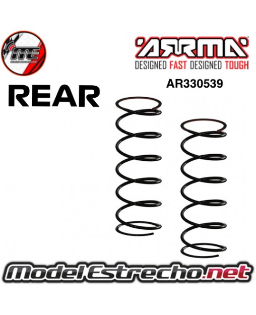 MUELLE AMORTIGUADOR TRASERO ARRMA AR330539