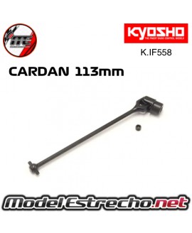 CARDAN HOMOCINETICO 113mm KYOSHO INFERNO MP10E

Ref: K.IF558