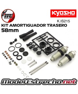 KYOSHO MUELLES TRASERO AZUL BIG BORE MP9