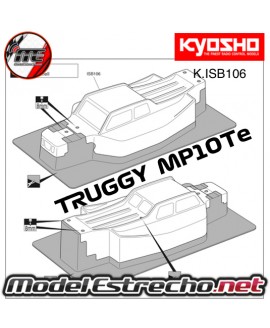 CARROCERIA KYOSHO INFERNO MP10Te TRUGGY  K.ISB106