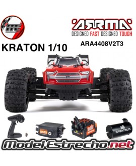 copy of ARRMA KRATON V2 TRUGGY BRUSHLESS 4S 4WD 1/10 AZUL/NEGRO