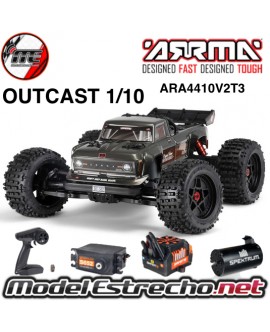 copy of ARRMA OUTCAST 1/10 4x4 4S V2 BLX STUNT